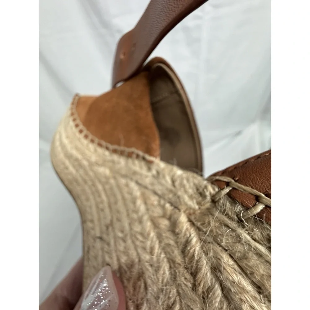 Marc Fisher LTD Alida Espadrille Wedge Sandals 6.5